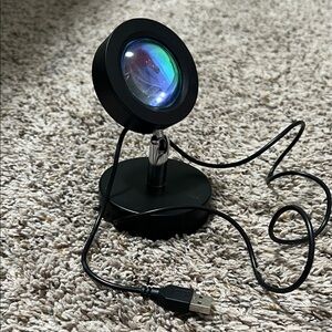 Sunset Lamp Single Colored Room Decor